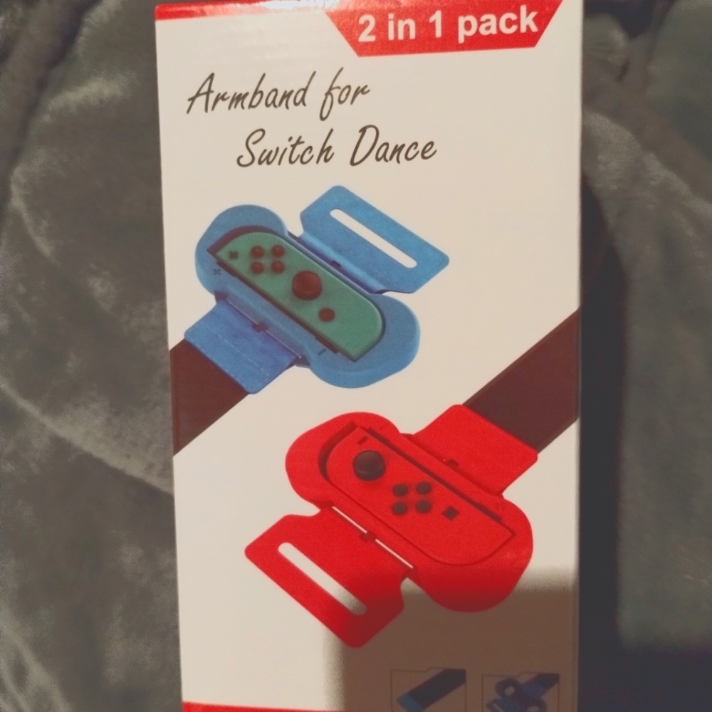 Nintendo switch armbands and just dance 2024 game